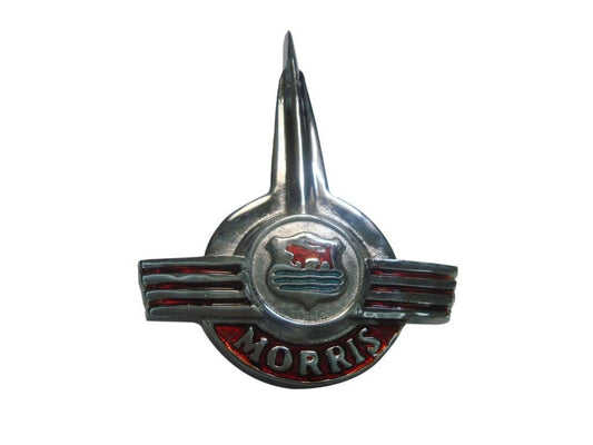 Vintage Morris Minor Bonnet Badge, Austin Morris AAA3958 Chromed Finish available at 