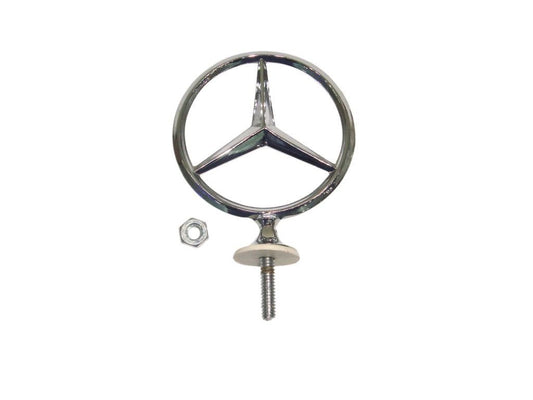 Vintage Mercedes Benz Chromed Finish Bonnet Star Emblem Badge available at 