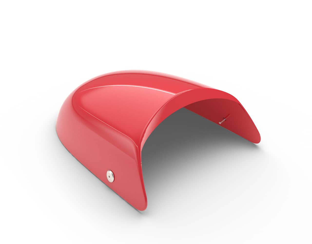 Dual Seat Cowl Red For Royal Enfield Continental Gt650