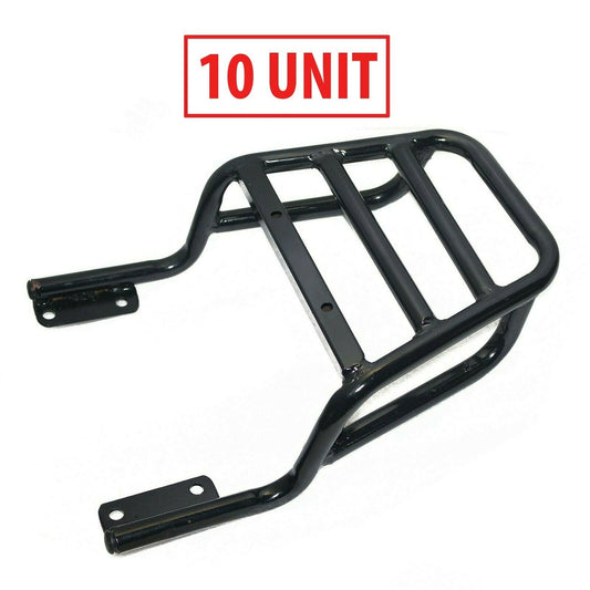 10X Rear Rack Luggage Carrier Black For Royal Enfield Interceptor 650Cc Auction Deal